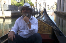 Peter Androsch in der Gondel